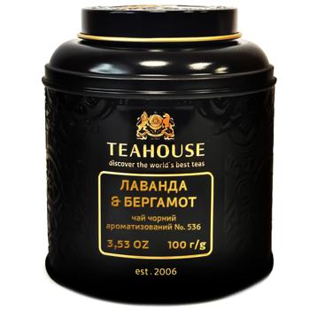 Tea Teahouse lavender 100g Ukraine - buy, prices for Auchan - photo 1