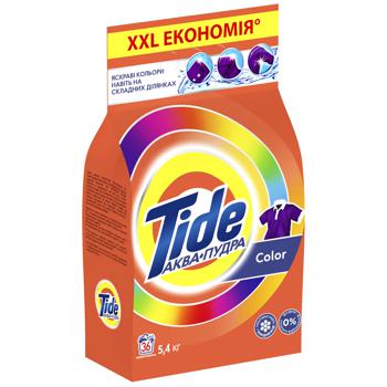 Tide Color Aqua Powder Washing Powder 5.4 kg - buy, prices for Supermarket "Kharkiv" - photo 4