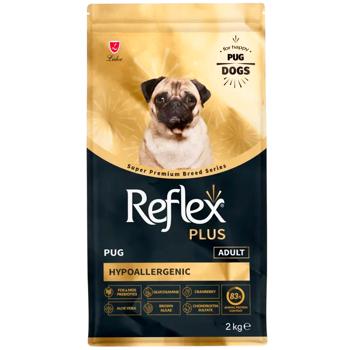 Корм сухой Reflex Plus Pug Adult с курицей для собак породы мопс 2кг - купить, цены на MasterZoo - фото 2
