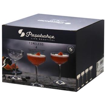 Набір келихів Pasabahce для шампанського 255мл 4шт - купити, ціни на NOVUS - фото 4