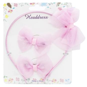 Greenwich Headband 14cm and Hairpins 6cm 2pcs Hair Accessories Set