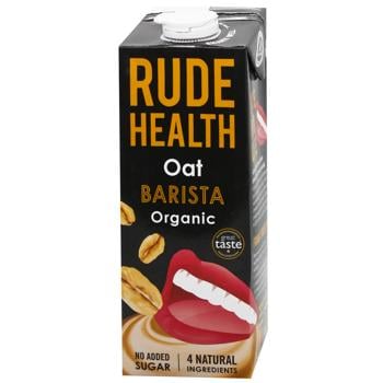 Напиток овсяный Rude Health Barista органический 1л