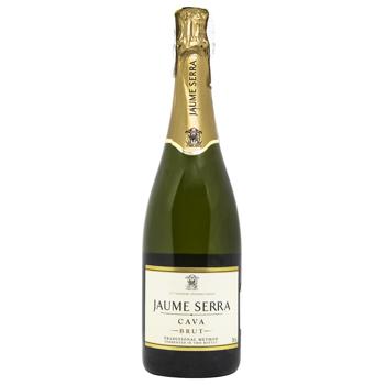 Вино ігристе Jaume Serra Cava біле брют 11,5% 0,75л - купити, ціни на КОСМОС - фото 1