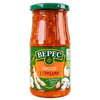 Квасоля Верес з грибами 460г