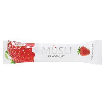 Tekmar With Strawberry In Yoghurt Muesli Candy Bar