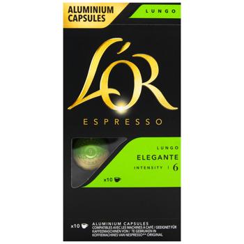 Кофе в капсулах L'OR Lungo Elegante 5,2г*10шт - купить, цены на - фото 3