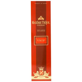 Maxime Trijol V.S.О.Р. Cognac 40% 0.7l - buy, prices for Supermarket "Kharkiv" - photo 3