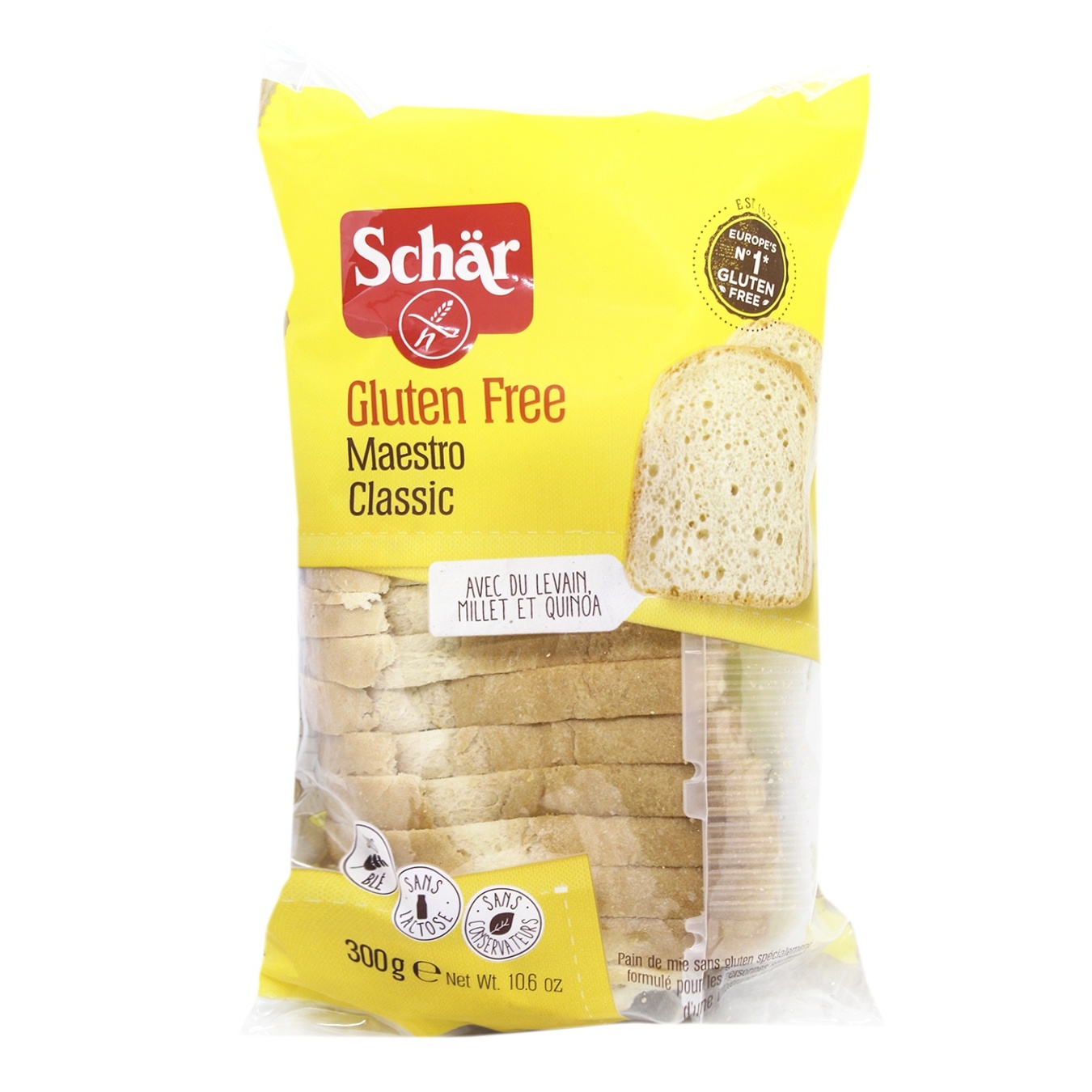 

Хлеб Dr.Schar Maestro Classic белый 300г