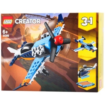 Lego Creator Propeller Plane Building Set 31099