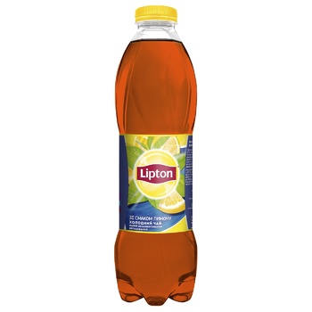 Чай черный холодный Lipton со вкусом лимона 1л - купить, цены на NOVUS - фото 2