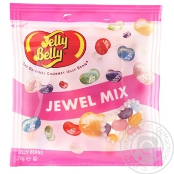 Цукерки Jelly Belly Коштовне каміння мікс 70г