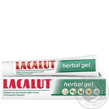 Lacalut Herbal gel Toothpaste 75m - buy, prices for - photo 2