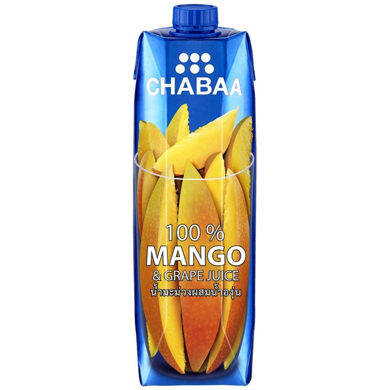 

Сок Chabaa манго и виноград 1л