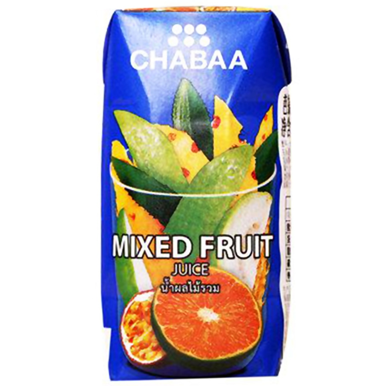 

Сок Chabaa Red & White фруктовый микс 180мл