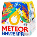 Meteor White IPA Pack Light Unfiltered Beer 5% 6pcs*250ml