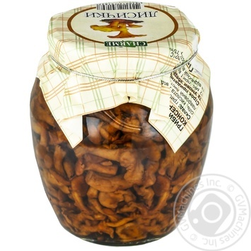 mushrooms chanterelles charme canned 720g glass jar - buy, prices for - photo 1