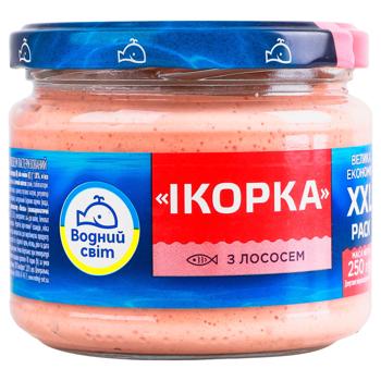 Vodnyi Svit Ikorka Product with Scandinavian Fish and Salmon 250g - buy, prices for EKO Market - photo 2