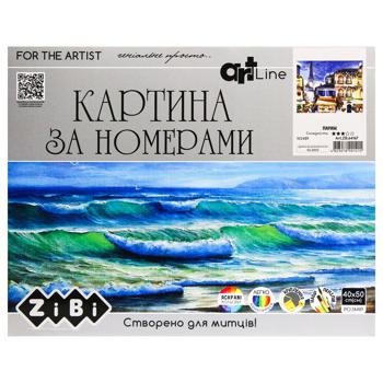 Картина по номерам ZiBi Art Line Париж 40x50см - купить, цены на - фото 2