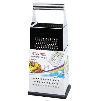 Four-Sided Metal Grater 22.5cm - buy, prices for COSMOS - photo 2