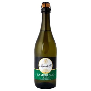 Bartelli Lambrusco White Semi-Sweet Sparkling Wine 8% 0.75l - buy, prices for Za Raz - photo 1