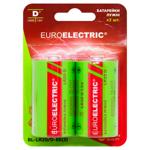 Euroelectric D LR20 Alkaline Batteries 2pcs