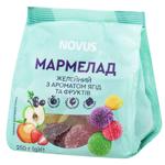 Мармелад Novus з ароматом ягід та фруктів 250г