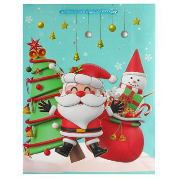 Пакет бумажный Angel Gifts Новогодний 31*40*12см - купить, цены на МегаМаркет - фото 4