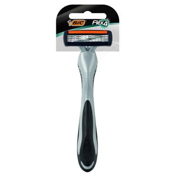 Станок BIC Flex 4 для бритья одноразовый 3шт - купить, цены на КОСМОС - фото 1