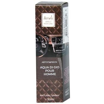 Автопарфюм Ameli Acqua di Gio Pour Homme 30мл