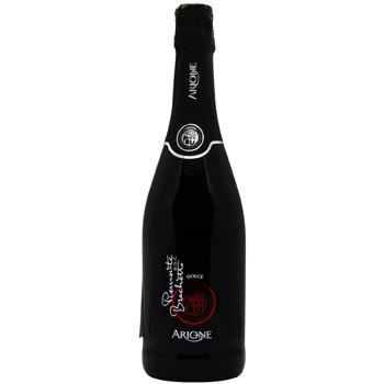 Вино ігристе Arione Piemonte DOC Bracchetto червоне солодке 7% 0,75л