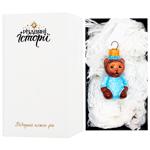 Прикраса ялинкова Різдвяні Історії Синочок-ведмежатко