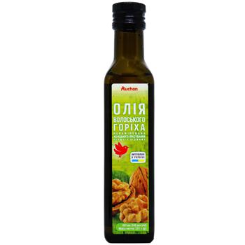 Auchan Unrefined Extra Virgin Walnut Oil 240ml - buy, prices for Auchan - photo 1