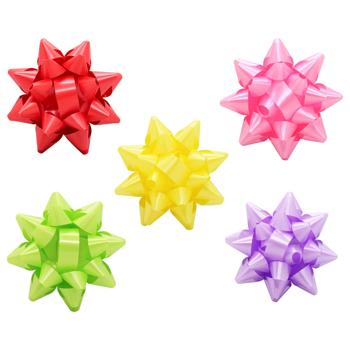 Decorative Polypropylene Bow 12cm in assortment - buy, prices for Biotus - photo 1