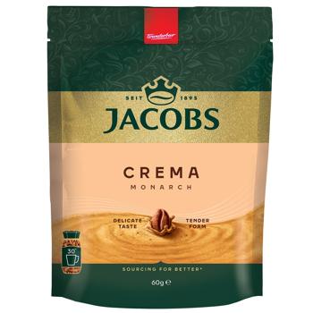 Кофе растворимый Jacobs Monarch Crema 60г - купить, цены на КОСМОС - фото 1