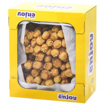Печиво Really ENJOY Клубочки з кунжутом 130г - купити, ціни на За Раз - фото 3