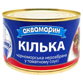 Akvamaryn Baltic sprat in tomato sauce 230g - buy, prices for COSMOS - photo 1