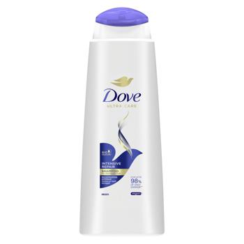 Шампунь Dove Hair Therapy Интенсивное восстановление 400мл - купить, цены на ЕКО Маркет - фото 1
