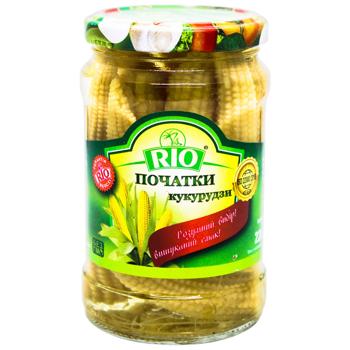 Кукуруза в початках Rio маринованная 220г - купить, цены на КОСМОС - фото 1