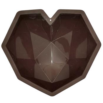 Lessner Chef Choco Heart Silicone Baking Dish 22.6x19.6x7cm