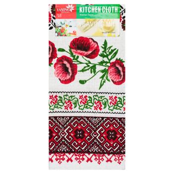 Рушник кухонний Зед Квіти 40х62см в асортименті - купити, ціни на ЕКО Маркет - фото 2