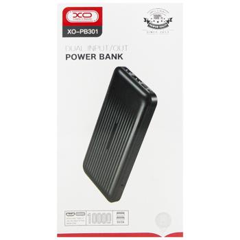 XO Power Bank PB301 Black 10000mAh - buy, prices for Auchan - photo 1