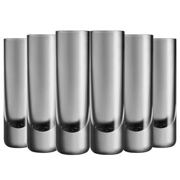 Amber Glass V102 Vodka Glass Set 6pcs x 50ml - buy, prices for - photo 2