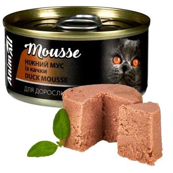 Вологий корм для котів AnimAll Adult 80 г - качка - купить, цены на MasterZoo - фото 2