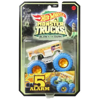 Позашляховик Hot Wheels Monster Trucks Сяючі в темряві в асортименті - купити, ціни на Auchan - фото 5