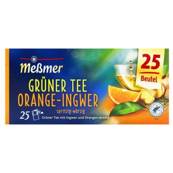 Чай зеленый Messmer апельсин-имбирь1,75г*25шт - купить, цены на КОСМОС - фото 2