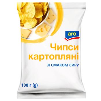 Чипсы Aro картофельные со вкусом сыра 100г - купить, цены на - фото 2