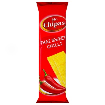 Mr. Chipas Thai Sweet Chilli Potato Chips 70g - buy, prices for Auchan - photo 1