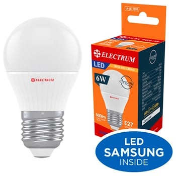 Electrum Bulb LED Sphere D45 6W PA LB-33 Elegant Е27 3000 A-LB-1010 - buy, prices for Auchan - photo 3