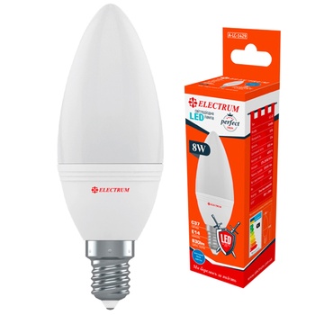 Electrum Bulb LED Candle 8W PA LC-32 Е14 4000 A-LC-1429 - buy, prices for ULTRAMARKET - photo 3