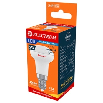 Electrum Bulb LED R39 5W PA LR-5 E14 4000 A-LR-1945 - buy, prices for MegaMarket - photo 4